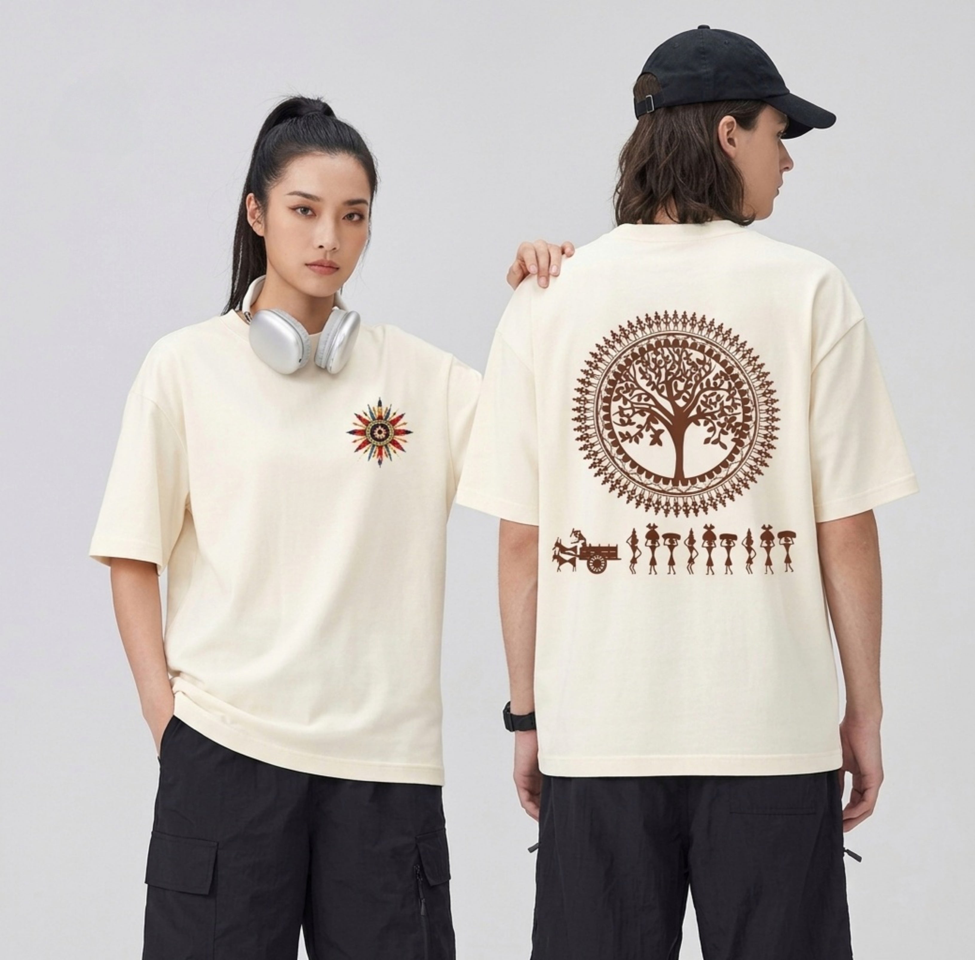 Oversized Classic off white  T-Shirt