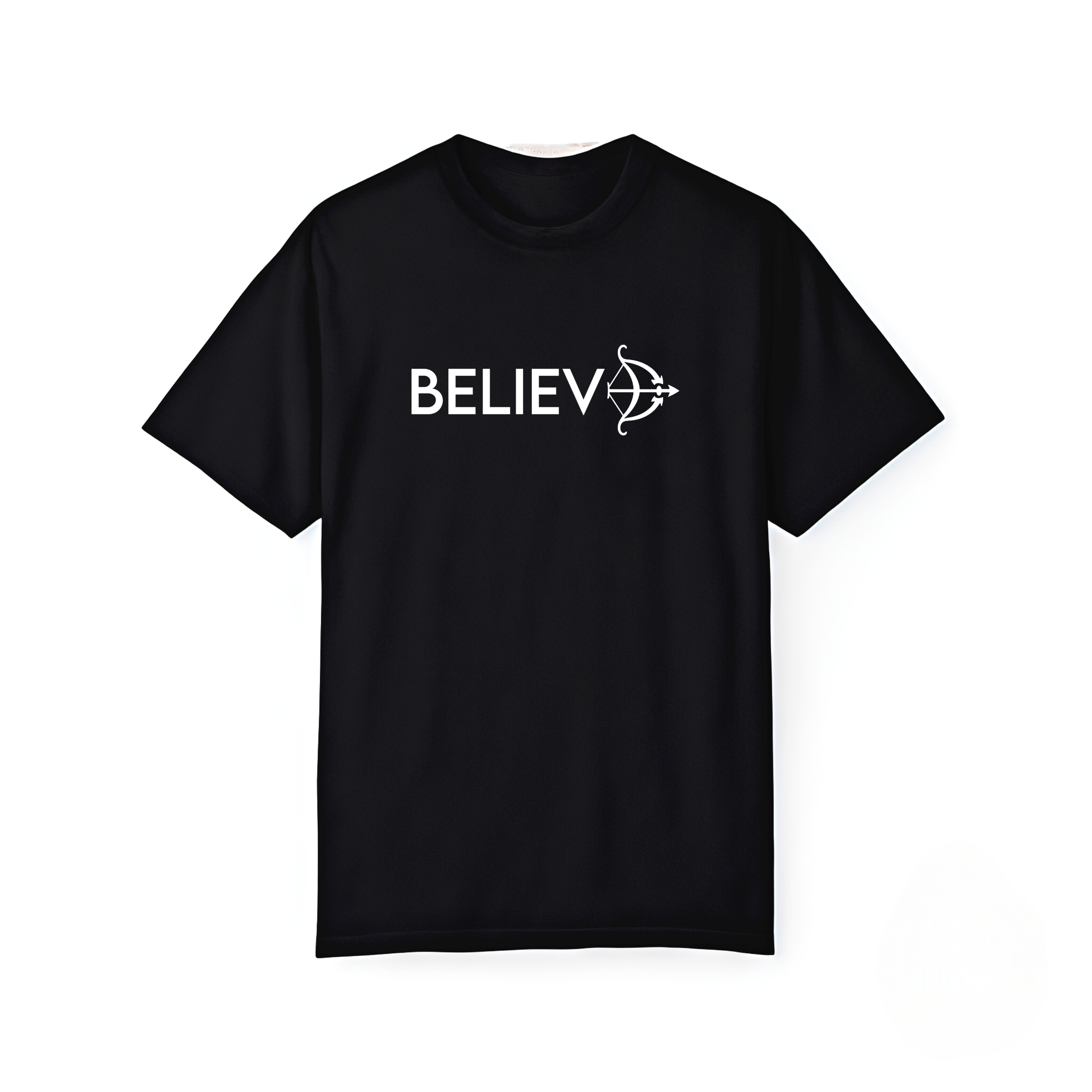 believe Oversized Classic  white T-Shirt