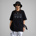Adivibe J3 Oversized Classic black T-Shirt