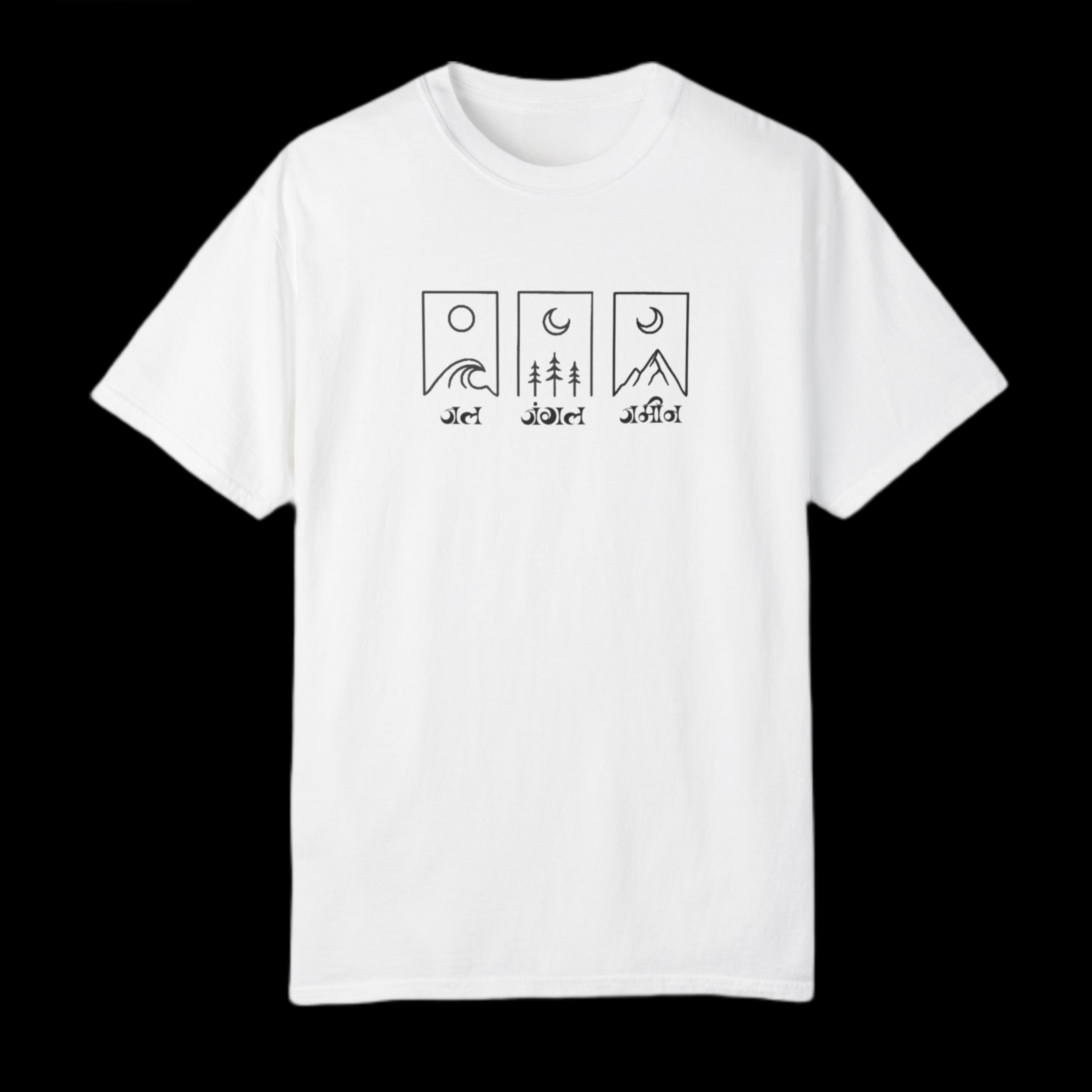 Adivibe J3 Oversized Classic white T-Shirt